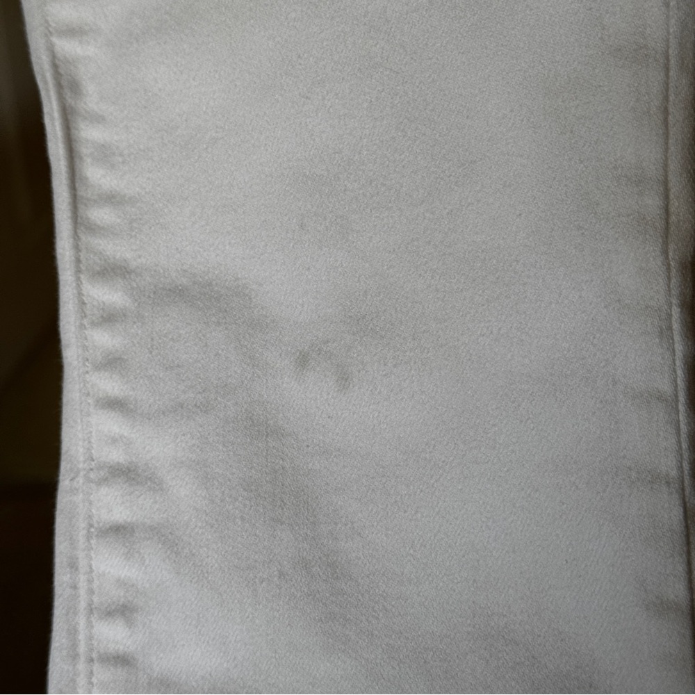 Women’s Size 27 Abercrombie & Fitch White Ankle Jeans - Picture 5 of 9